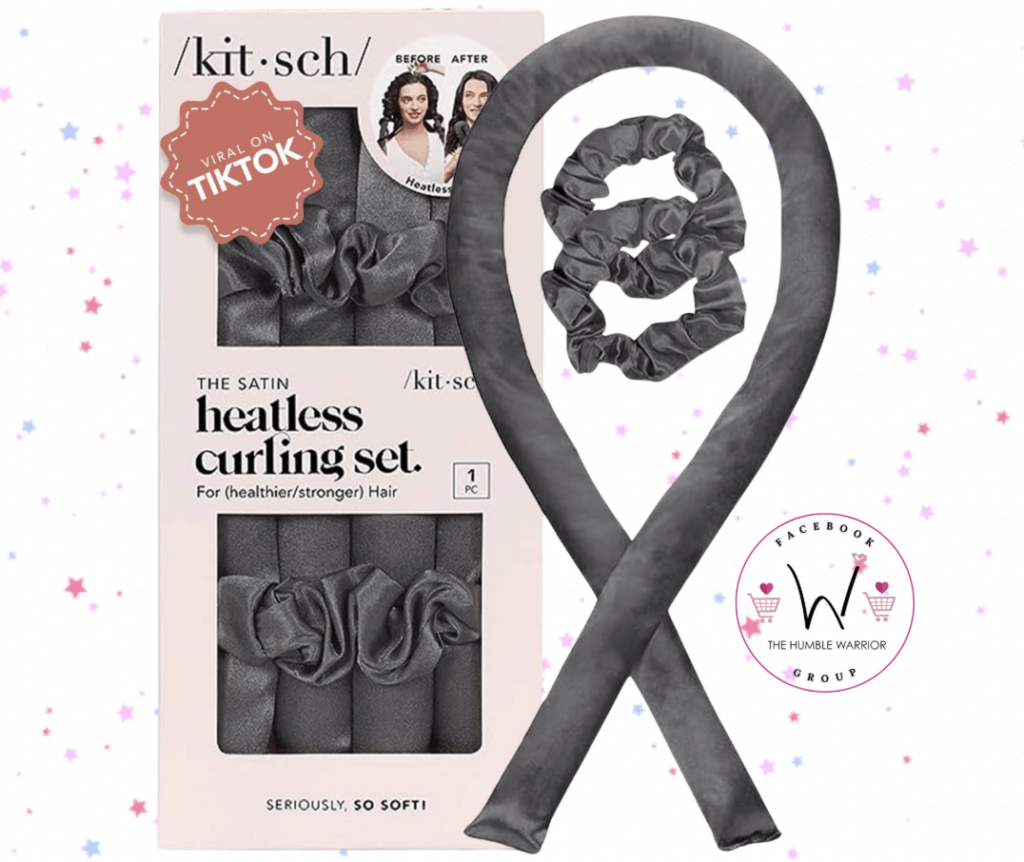 Kitsch Satin Heatless Curling Set!